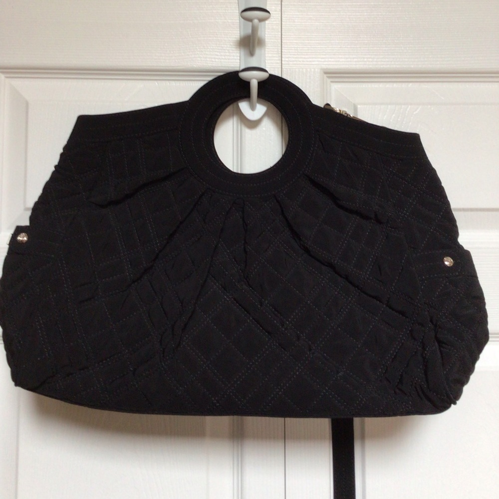 COPY - Vera Bradley black quilted bag with shoulder strap